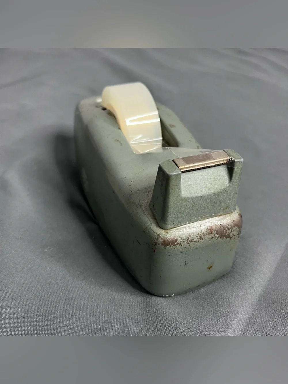 Vintage Scotch Tape Dispenser C-20 Industrial Steel 3M Art Decor Distressed MCM